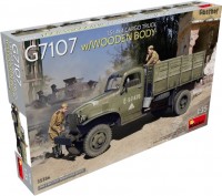 Zdjęcia - Model do sklejania (modelarstwo) MiniArt G7107 15t 4x4 Cargo Truck with Wooden Body (1:35) 