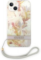 Etui GUESS Flower Strap for iPhone 14 Plus 