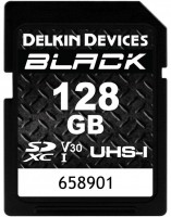 Фото - Карта пам'яті Delkin Devices BLACK SD UHS-I V30 128 ГБ