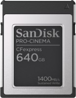 Karta pamięci SanDisk PRO-CINEMA CFexpress Type B 640 GB