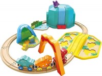 Zdjęcia - Tor samochodowy / kolejowy Hape Dinosaur Train Bucket Set E3828 