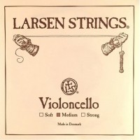 Struny Larsen Cello E String 4/4 Size Medium 