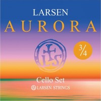 Struny Larsen Aurora Cello String Set 3/4 Size Medium 