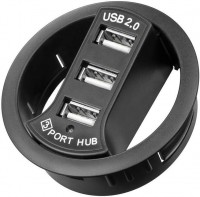 Кардридер / USB-хаб Goobay 93893 