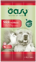 Zdjęcia - Karm dla psów OASY Treats Beef Stick 36 g 3 szt.