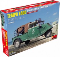 Фото - Збірна модель MiniArt Tempo E400 Stahlblechpritsche 3 Wheel Truck (1:35) 