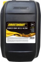 Фото - Моторне мастило EUROSTANDART Force 10W-30 CJ-4/SN 20 л