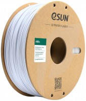 Zdjęcia - Filament do druku 3D eSUN ABS+ Cold White 1kg 1 kg  biały