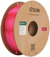 Фото - Пластик для 3D друку eSUN eTPU-95A Transparent Pink 1kg рожевий