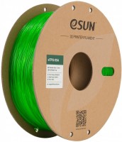 Фото - Пластик для 3D друку eSUN eTPU-95A Transparent Green 1kg зелений