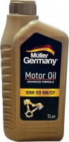 Фото - Моторне мастило Muller Motor Oil 10W-30 SN/CF 1 л