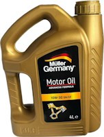 Фото - Моторне мастило Muller Motor Oil 10W-30 SN/CF 4 л