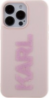 Etui Karl Lagerfeld 3D Rubber Glitter Logo for iPhone 15 Pro 
