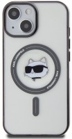 Etui Karl Lagerfeld IML Choupette`s Head MagSafe for iPhone 15 Plus 