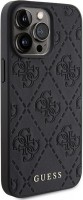 Чохол GUESS Leather Stamped for iPhone 15 Pro 