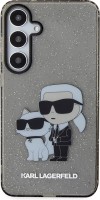 Etui Karl Lagerfeld Glitter Karl's and Choupette for Galaxy S24 