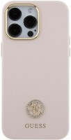 Etui GUESS Silicone Logo Strass for iPhone 15 Pro Max 