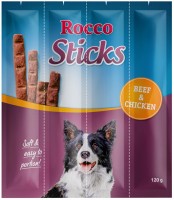 Karm dla psów Rocco Sticks Beef/Chicken 120 g 4 szt.