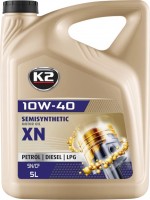 Фото - Моторне мастило K2 Motor Oil 10W-40 XN 5L 5 л