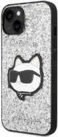 Чохол Karl Lagerfeld Glitter Choupette Patch for iPhone 14 
