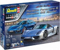 Фото - Збірна модель Revell Gift Set Porsche (1:24) 