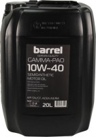 Фото - Моторне мастило Barrel Gamma-Pao 10W-40 20 л