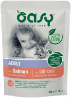 Karma dla kotów OASY Lifestage Adult Salmon Pouch 85 g 
