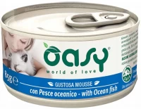 Karma dla kotów OASY Natural Range Adult Ocean Fish 85 g 