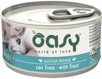 Корм для кішок OASY Natural Range Adult Trout 85 g 