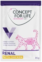 Karma dla kotów Concept for Life Veterinary Diet Renal Chicken Pouch 12 pcs 