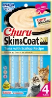 Корм для кішок INABA Churu Skin/Coat Tuna/Scallop 56 g 