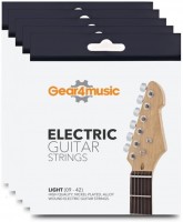 Струни Gear4music 5 Pack of Electric Guitar Strings 