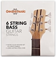 Struny Gear4music 6 String Bass Guitar String Set 