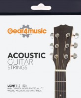 Струни Gear4music Acoustic Guitar Strings 85/15 Light 