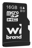 Фото - Карта пам'яті Wibrand microSD UHS-I Class 10 16 ГБ