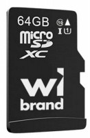 Zdjęcia - Karta pamięci Wibrand microSD UHS-I Class 10 + Adapter 64 GB