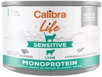 Фото - Корм для кішок Calibra Cat Life Sensitive Lamb 200 g 