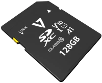 Карта пам'яті V7 SDXC Card V10 U1 A1 CL10 UHD 128 ГБ