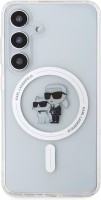 Чохол Karl Lagerfeld Karl&Choupette Glitter MagSafe for Galaxy S24 Plus 