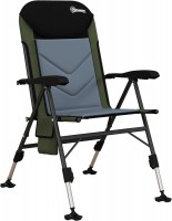 Фото - Туристичні меблі Outsunny Folding Fishing Chair Camping Chair with 7-Level Adjustable Backrest 