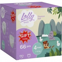 Фото - Підгузки Lolly Premium Soft Set 4 / 66 pcs 