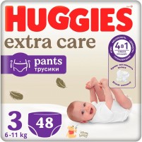 Фото - Підгузки Huggies Extra Care Pants 3 / 48 pcs 