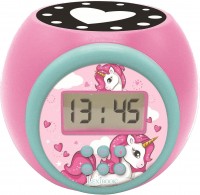 Фото - Радіоприймач / годинник Lexibook Projector Alarm Clock Unicorn 