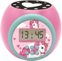 Radioodbiorniki / zegar Lexibook Projector Alarm Clock Unicorn 