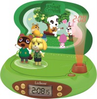 Радіоприймач / годинник Lexibook Projector Clock Animal Crossing 