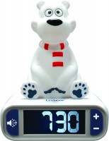 Радіоприймач / годинник Lexibook Alarm Clock with Polar Bear 3D Night Light 