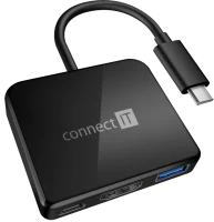 Фото - Кардридер / USB-хаб Connect IT CHU-7050-BK 