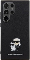 Чохол Karl Lagerfeld Saffiano Karl&Choupette Metal Pin for Galaxy S24 Ultra 