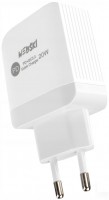 Фото - Зарядний пристрій Webski Wall Charger USB A + USB C 20W 