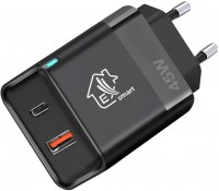 Фото - Зарядний пристрій ExtraLink Smart Life Fast Charger 45W GaN 